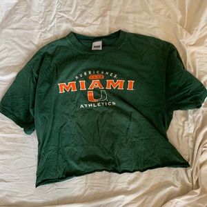 UMiami Cropped Tee